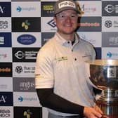 Rhys Thompson will be playing on the Challenge Tour in 2024 after winning this year's Farmfoods Tartan Pro Tour Order of Merit, capped by a win in the season-ending event at Gleneagles. Picture: Tartan Pro Tour