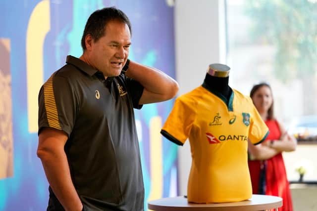 Dave Rennie took over as Australia head coach after leaving Glasgow Warriors.