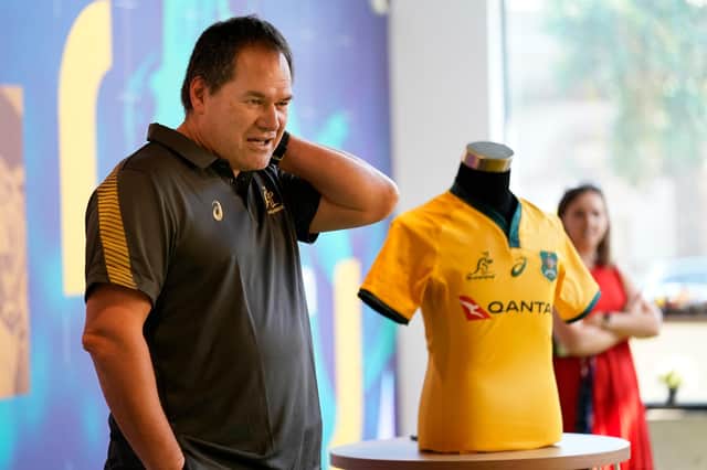 Dave Rennie took over as Australia head coach after leaving Glasgow Warriors.