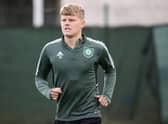 Scott Robertson during a Celtic training session at Lennoxtown. (Photo by Craig Williamson / SNS Group)
