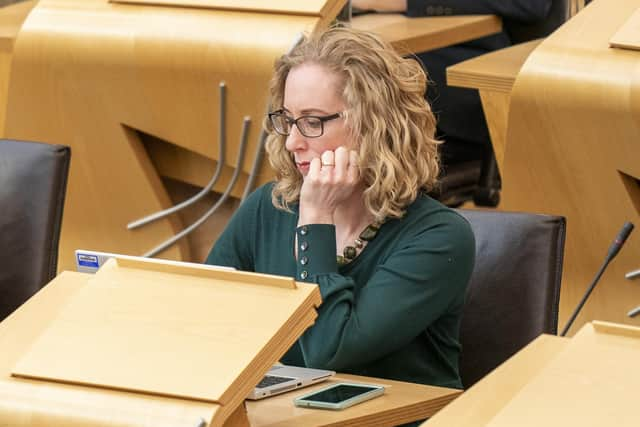 Scottish Green Party co-leader Lorna Slater has been heading the decision on bracken herbicide permission (pic: Jane Barlow/PA)