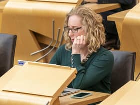 Scottish Green Party co-leader Lorna Slater has been heading the decision on bracken herbicide permission (pic: Jane Barlow/PA)