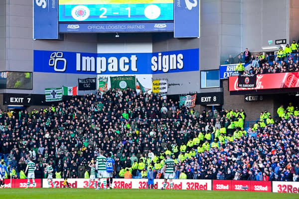 There will be no Celtic fans present at this weekend's derby clash against Rangers.
