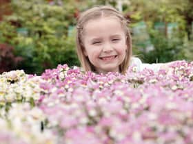 Paige Gallacher, age 5, from Penicuik, loves these blooms