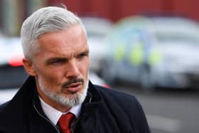 Jim Goodwin may be in the dugout for Aberdeen's match against Hearts, depending on his appeal.