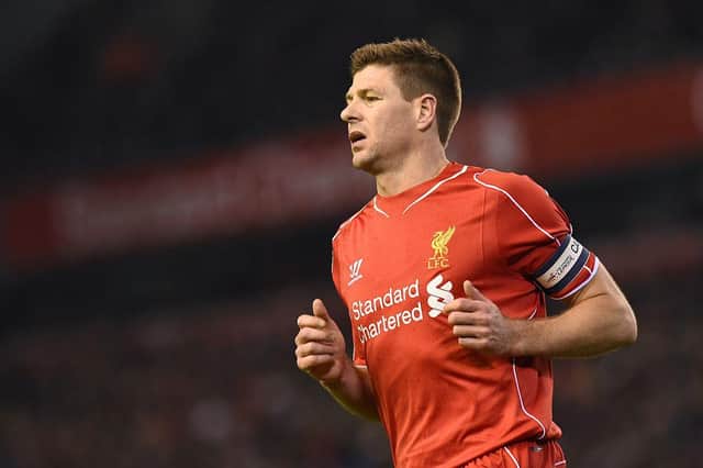 Steven Gerrard had a playing career with Liverpool, LA Galaxy and England (Photo: PAUL ELLIS/AFP via Getty Images)