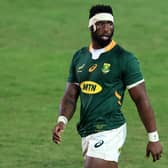 South Africa captain Siya Kolisi was one of 14 Springboks to test positive for coronavirus. Picture: David Rogers/Getty Images