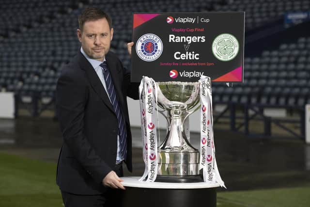 Michael Beale will lead Rangers out against Celtic in the Viaplay Cup final. (Photo by Alan Harvey / SNS Group)