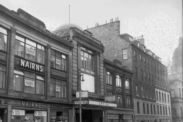 The Empire Theatre in 1961 where Sir Sean worked as a bouncer.