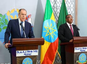 Russian foreign minister Sergei Lavrov and French President Emmanuel Macron are each visiting several African countries this week.