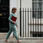 Chancellor of the Exchequer Rachel Reeves leaves from 11 Downing Street on Wednesday before heading to Parliament to present her Spending Review  (Picture: Henry Nicholls/AFP)