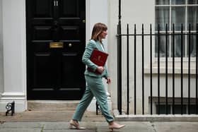 Chancellor of the Exchequer Rachel Reeves leaves from 11 Downing Street on Wednesday before heading to Parliament to present her Spending Review  (Picture: Henry Nicholls/AFP)