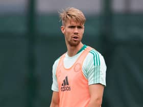 Kristoffer Ajer has left Celtic to join Brentford. Picture: SNS
