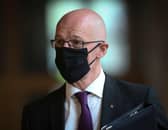 National 5 exams have already been cancelled in Scotland due to the Covid-19 pandemic but a decision on the more advanced tests have been given the provisional go-ahead by John Swinney. (Photo by Fraser Bremner - WPA Pool/Getty Images)