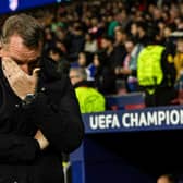 There was plenty for Celtic manager Brendan Rodgers to struggle to believe his eyes over in the 6-0 bleaching for hot his 10-man team in Madrid this week. (Photo by Craig Foy / SNS Group)