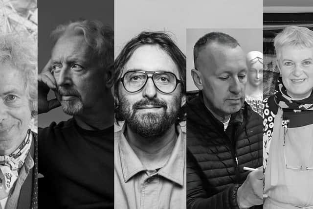 The five invited artists who will be at the 2024 Pittenweem Arts Festival (pic: Julie Arbuthnott)