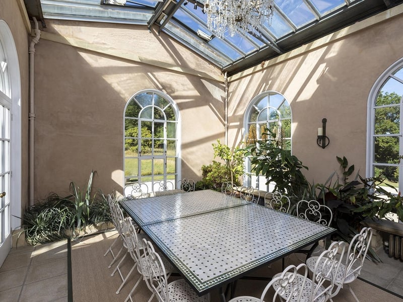 The Orangery is the perfect room for having breakfast in Pic: Angus Bremner