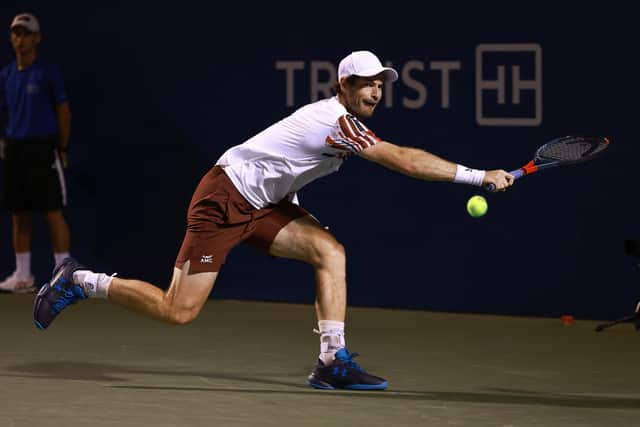 Andy Murray wasted little time in defeating Noah Rubin in Winston-Salem and will next face Frances Tiafoe.