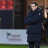 Former Hibs manager Jack Ross is the favourite to repalce Stephen Glass at Aberdeen. (Photo by Ross MacDonald / SNS Group)