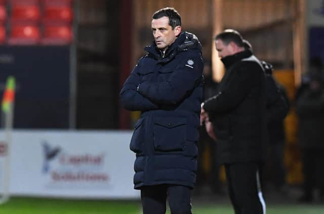 Former Hibs manager Jack Ross is the favourite to repalce Stephen Glass at Aberdeen. (Photo by Ross MacDonald / SNS Group)