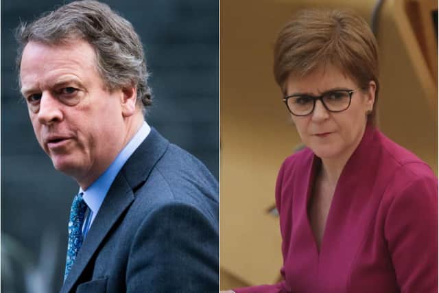 'Nicola Sturgeon must get Scotland out of lockdown quicker', says Alister Jack