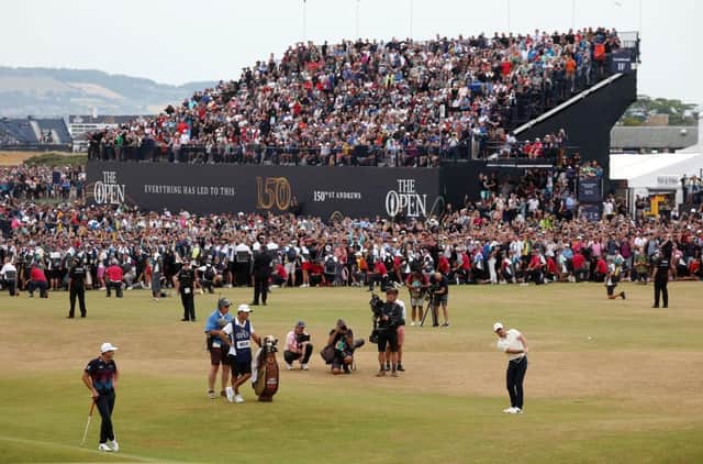 The 150th Open at St Andrews attracted record crowds of 290,000 and the milestone occasion didn't disappoint. Picture: Harry How/Getty Images.