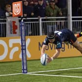 Darcy Graham has been in sparkling form but is likely to sit out Edinburgh's game with Zebre to prepare him for Scotland v Australia. (Photo by Mark Scates / SNS Group)