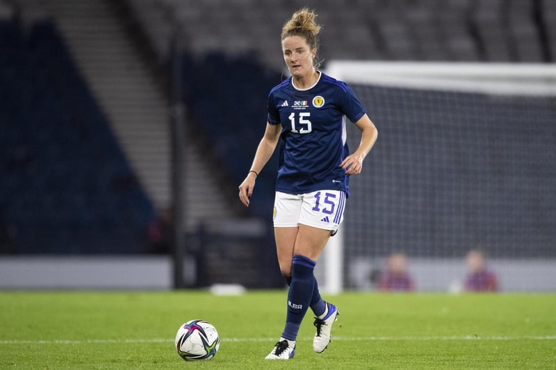 Another stand out performer at the back for Scotland as she played on the right hand side of the three. Her reading of the game helping to nullify the majority of Australia's attacks.