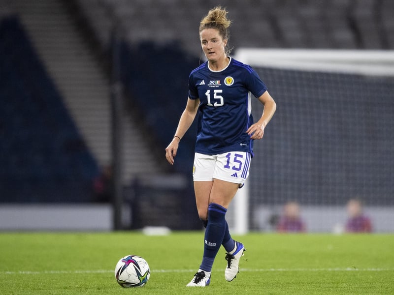 Another stand out performer at the back for Scotland as she played on the right hand side of the three. Her reading of the game helping to nullify the majority of Australia's attacks.