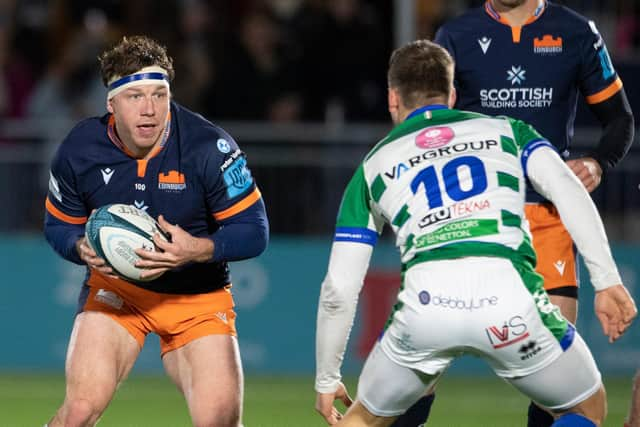 Edinburgh's Hamish Watson was voted player of the Six Nations last season.  (Photo by Paul Devlin / SNS Group)