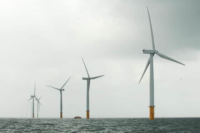 When asked what has had an impact on the Scottish economy, 42 per cent say the move away from oil and gas to sustainable alternatives has been significant. Picture: Anna Gowthorpe/PA Wire