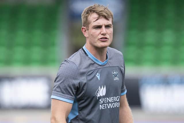 Glasgow Warriors centre Stafford McDowall.  (Photo by Ross MacDonald / SNS Group)