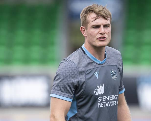 Glasgow Warriors centre Stafford McDowall.  (Photo by Ross MacDonald / SNS Group)