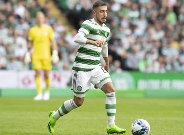 Celtic's  manager Ange Postecoglou maintains transfer speculation that has sprung up around Josip Juranovic has not been destablising  for either him or the player. (Photo by Rob Casey / SNS Group)