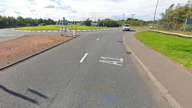 The crash happened at around 3.30pm on Saturday June 19 on the A1, south of the Tyne Bridge near Thistly Cross roundabout (Photo: Google Maps).
