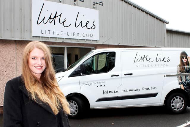 Little Lies co-founder Jade Robertson at the company's Perthshire HQ.