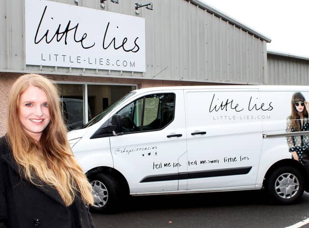 Little Lies co-founder Jade Robertson at the company's Perthshire HQ.