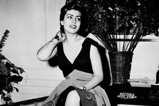 Irene Papas strikes a glamorous pose in Paris in 1952 (Picture: Getty Images)
