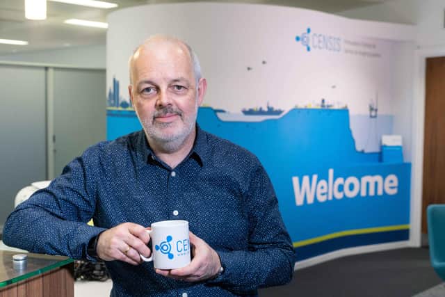 Paul Winstanley says the record number of new projects taken on by the CENSIS centre is a positive sign for the Scottish economy as it recovers from the pandemic.