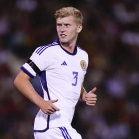 Scotland's Josh Doig is set to swap Italy's Serie A for France's Ligue 1, as fee agreed to move to Marseilles from Hellas Verona. Photo by Jose Breton / SNS Group