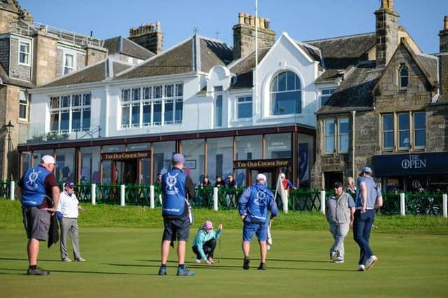 Managing the Old Course is one of the main responsibilities of the chief executive of St Andrews Links Trust. Picture: Kevin Kirk.