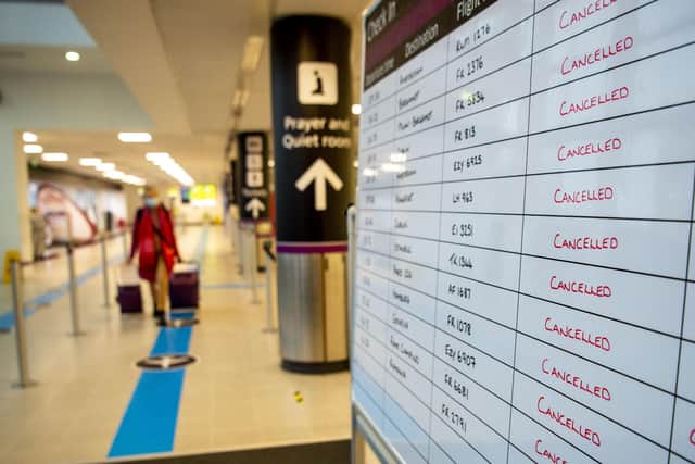 Cancelled flights and holiday bookings during the pandemic have left many Scots feeling less trustworthy of the travel industry. Picture: JPIMedia