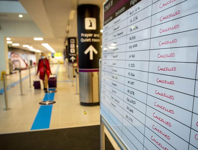 Cancelled flights and holiday bookings during the pandemic have left many Scots feeling less trustworthy of the travel industry.  Picture: JPIMedia