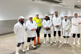 The DEFRA team at Peterhead