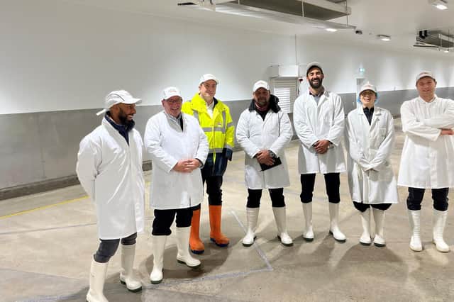The DEFRA team at Peterhead