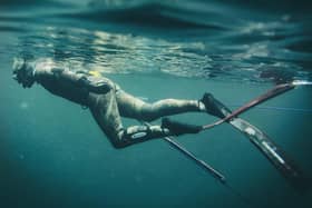 In addition to surfing, spearfishing and freediving are important parts of the Staunch universe PIC: Janeanne Gilchrist / Staunch Industries