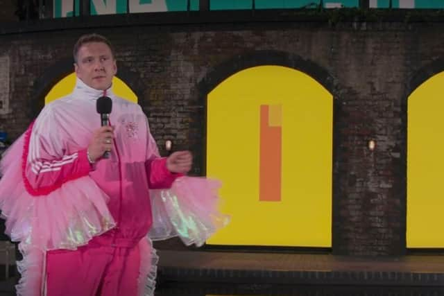 Comedian Joe Lycett declared himself as “Birmingham’s answer to Sporty Spice” as he introduced athletes from Asia.