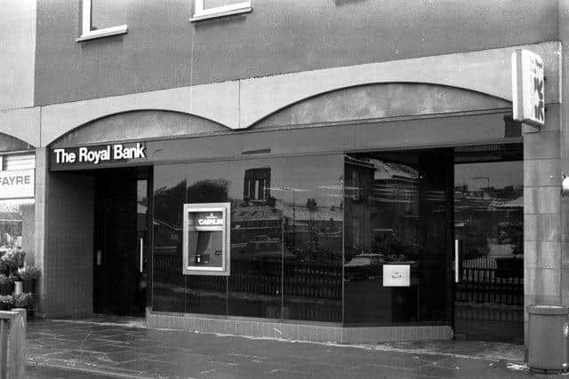 The RBS in Penicuik where the cash was collected
