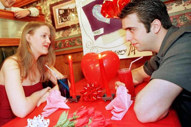 One of the few upsides of the lockdown is you don't have to go to a restaurant for Valentine's Day, says Stephen Jardine (Picture: Philippe Hays/AFP via Getty Images)