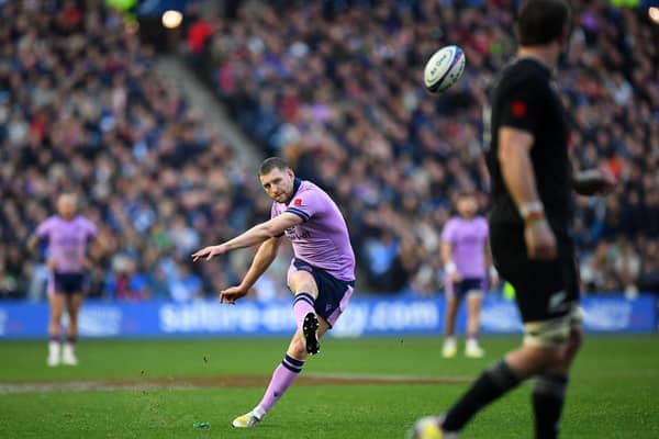 The returning Finn Russell's kicking was faultless all day but he couldn't quite inspire a much sought-after Scotland victory.
